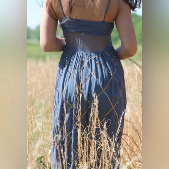 Free people Athena maxi dress. Size small - Picture 6 of 6